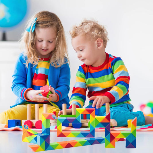 Knobelspaß – Bunter Schlangenwürfel für Denkspiele