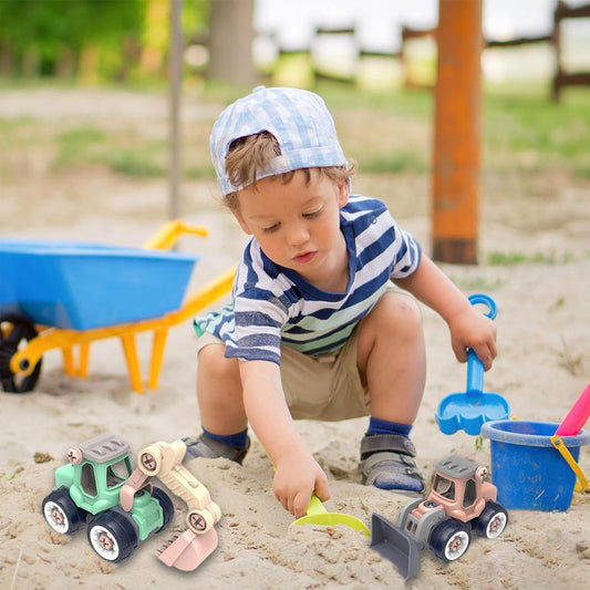 Ultimatives Baustellenfahrzeug-Set für Kinder
