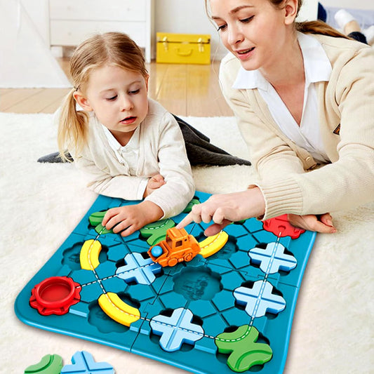 Montessori Verkehrs-Puzzle