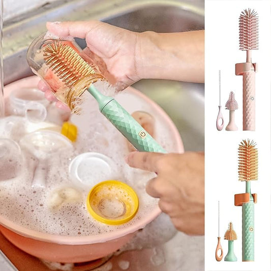 Elektrischer Babyflaschenreiniger Set (3 Stück)