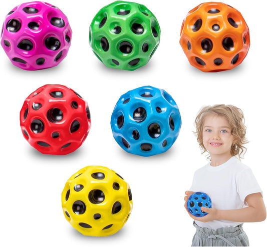 Sanft zurückprallender Springball für Kinder und Erwachsene