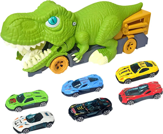 Abenteuerliche Dino-Fahrt – Urzeit-Dinosaurier-Spielzeugauto