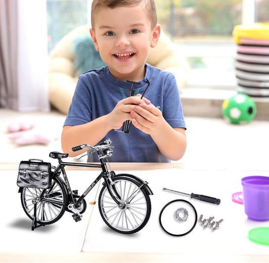 Miniatur-Modellfahrrad zum Selberbauen