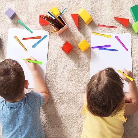 Umweltfreundliche Bunte Wachsmalstifte für Kinder