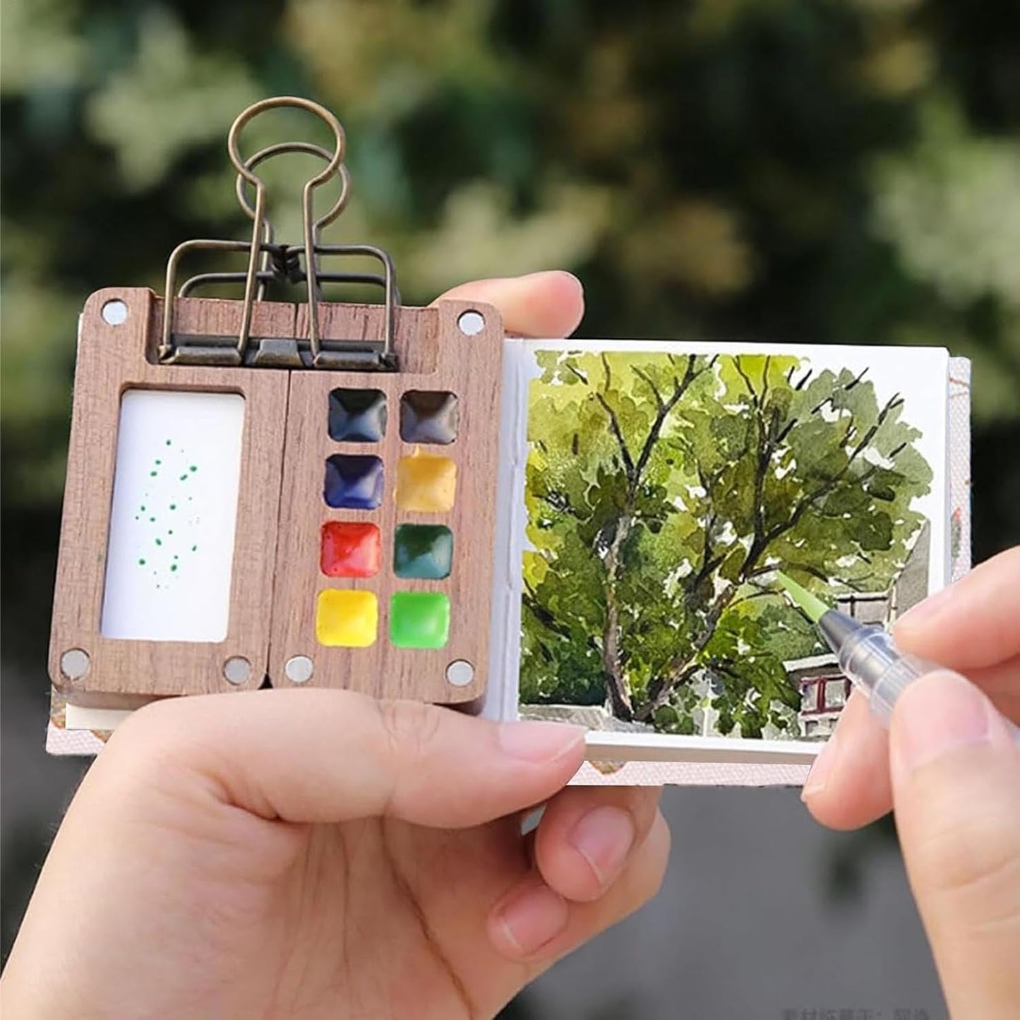 Kreativ-Set für unterwegs – Mini Malset