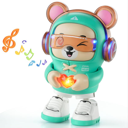Tanzender Musikbär mit Lichteffekten – Bewegung und Spaß für Kinder