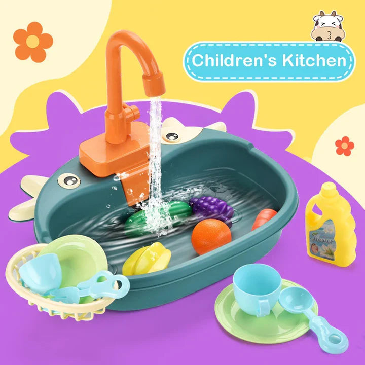 Interaktive Spielküche – Spaßiges Wasserspiel für kleine Köche
