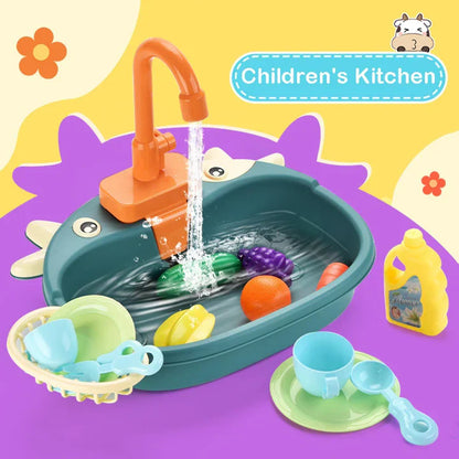 Interaktive Spielküche – Spaßiges Wasserspiel für kleine Köche