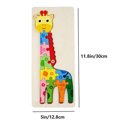 Spielerischer Puzzlespaß – Tierpuzzle für kleine Entdecker