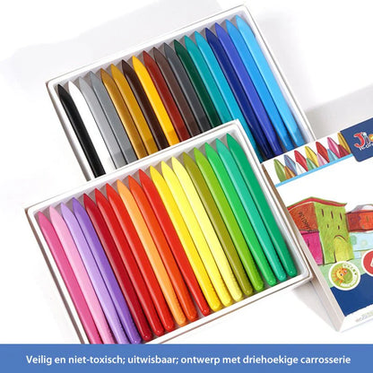 Umweltfreundliche Bunte Wachsmalstifte für Kinder
