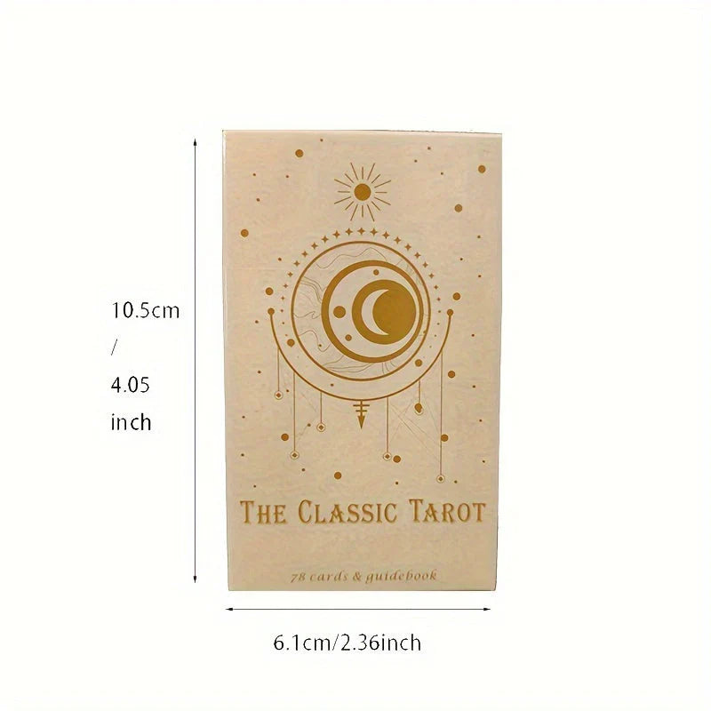 Authentisches Tarotkarten-Set – 78 Karten für spirituelle Einsichten und Selbstreflexion