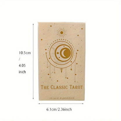Authentisches Tarotkarten-Set – 78 Karten für spirituelle Einsichten und Selbstreflexion