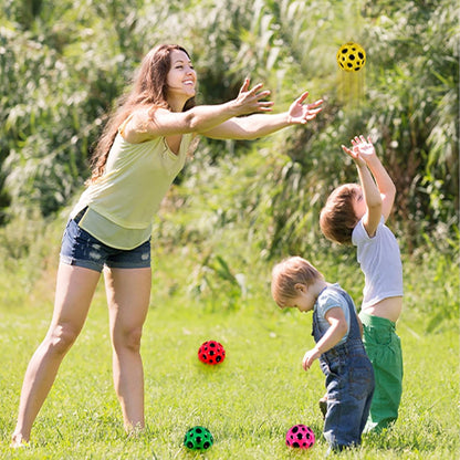 Sanft zurückprallender Springball für Kinder und Erwachsene