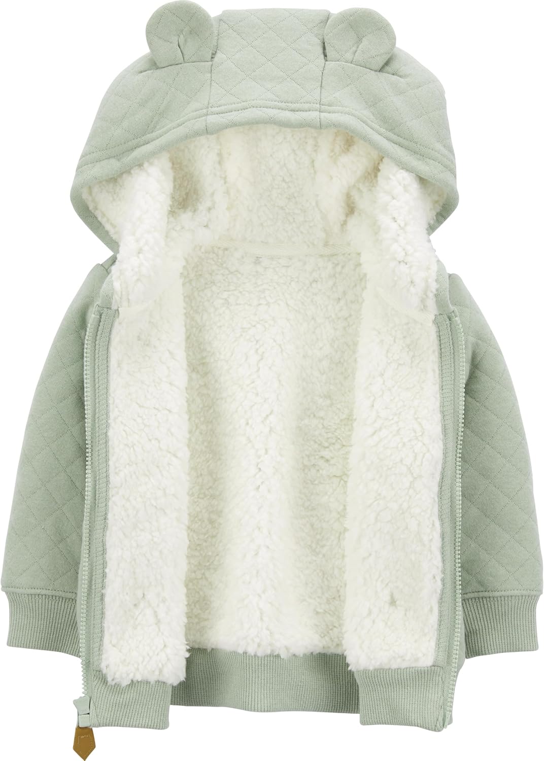 Gefütterter Baby-Pullover mit Kapuze – Warm und Bequem für Kalte Tage