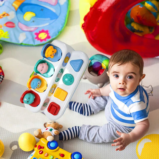 Plopp-Entdecker – Lernspielzeug für Kleinkinder mit interaktiven Funktionen
