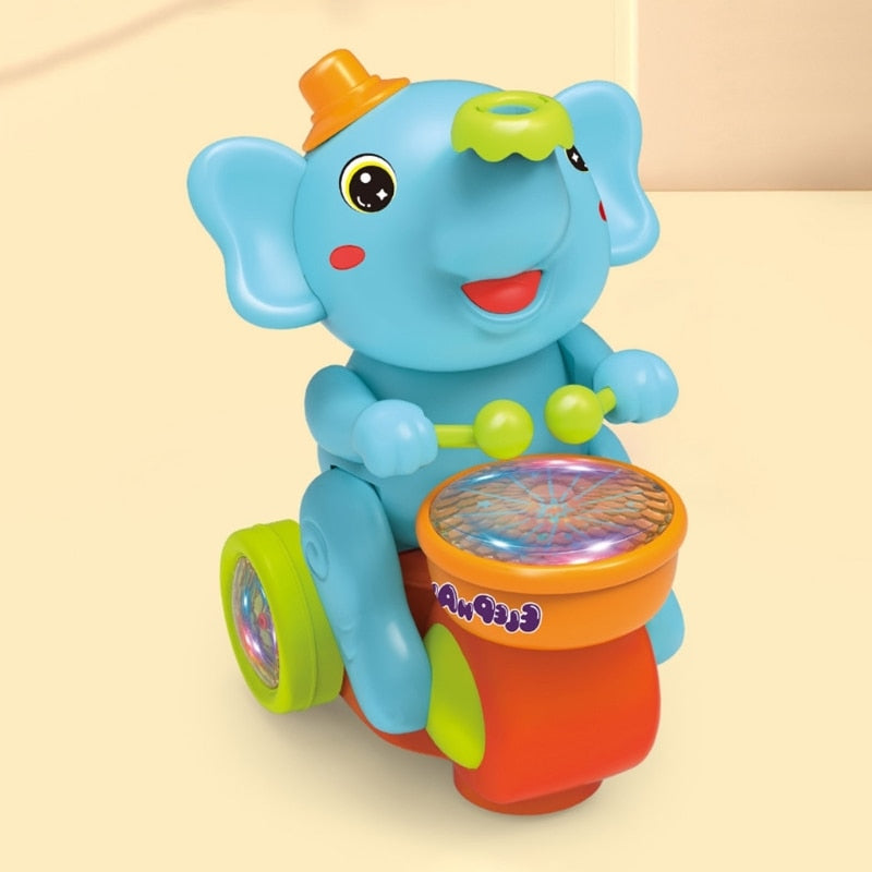 Spaßiger Trommel-Elefant – Musikspielzeug für Kinder mit lustigen Geräuschen