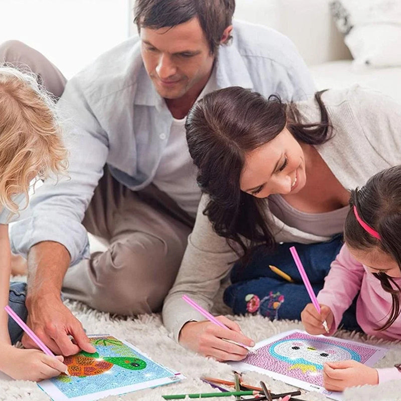 Kreatives Diamant-Mosaik Sticker-Set für Erwachsene und Kinder