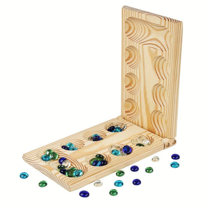 Mancala Meister Brettspiel – Klassisches Strategiespiel für die ganze Familie
