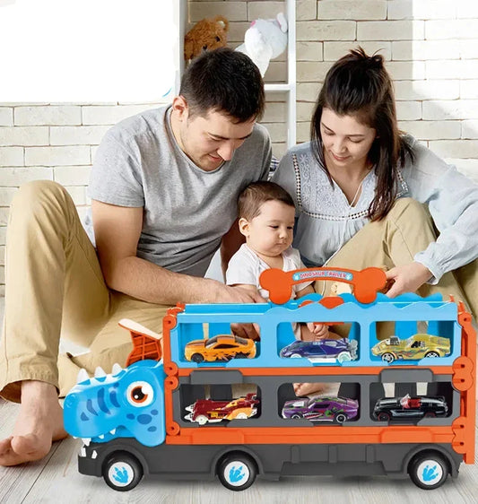Dino Renntruck mit Ausklappfunktion