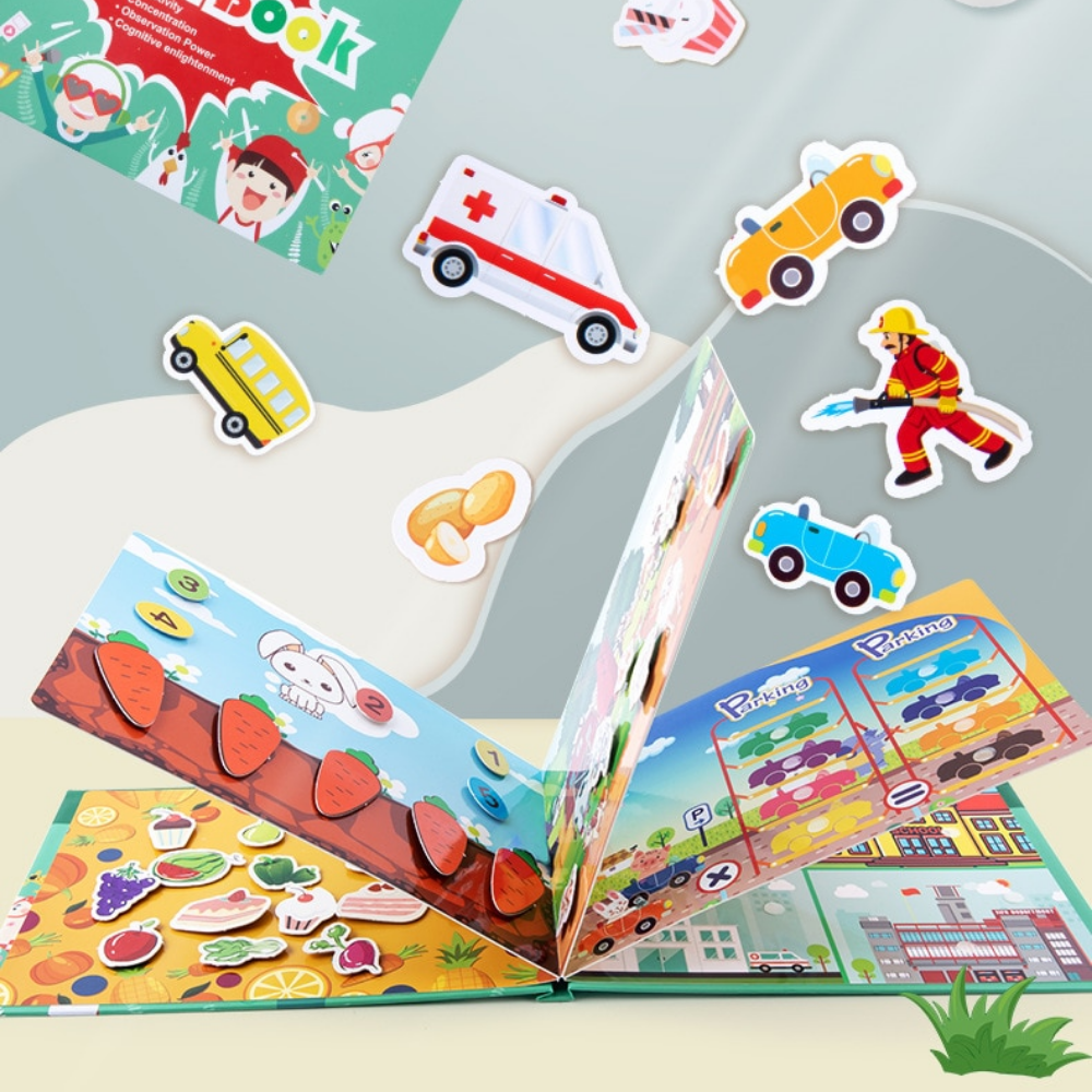 Spielerisch Lernen und Feinmotorik Fördern – Interaktives Lernbuch