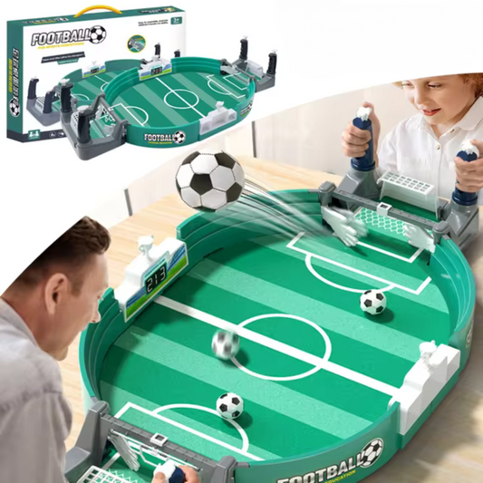 Kompaktes Tischfußball Spiel für Zuhause