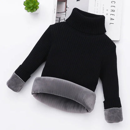 Kuscheliger Rollkragenpullover – Warm und bequem für Kinder