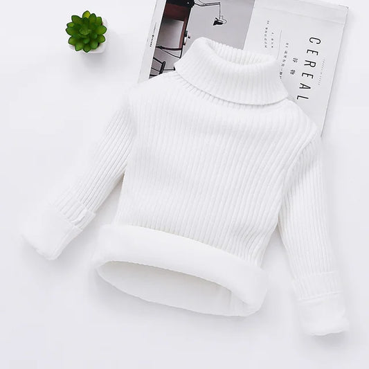 Kuscheliger Rollkragenpullover – Warm und bequem für Kinder