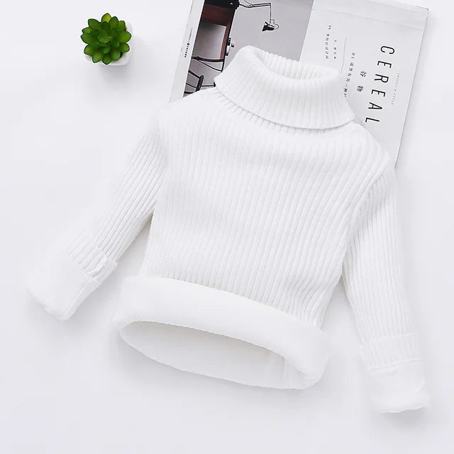 Kuscheliger Rollkragenpullover – Warm und bequem für Kinder