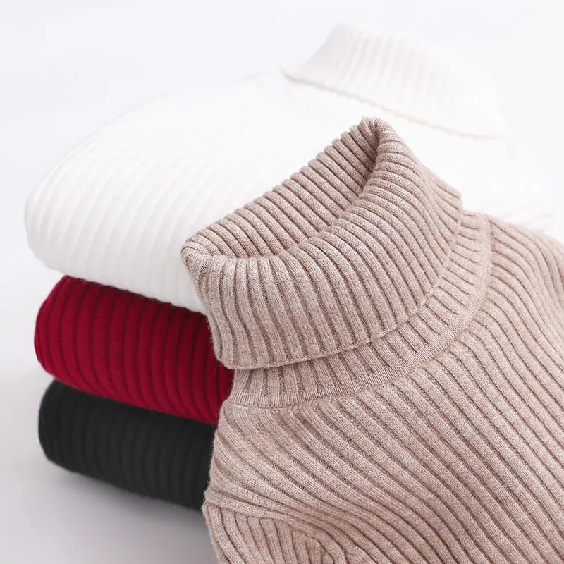 Kuscheliger Rollkragenpullover – Warm und bequem für Kinder