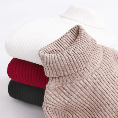 Kuscheliger Rollkragenpullover – Warm und bequem für Kinder