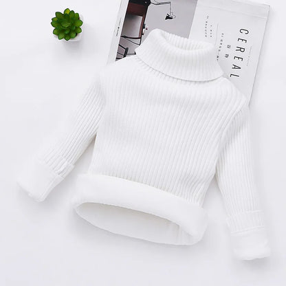 Kuscheliger Rollkragenpullover – Warm und bequem für Kinder