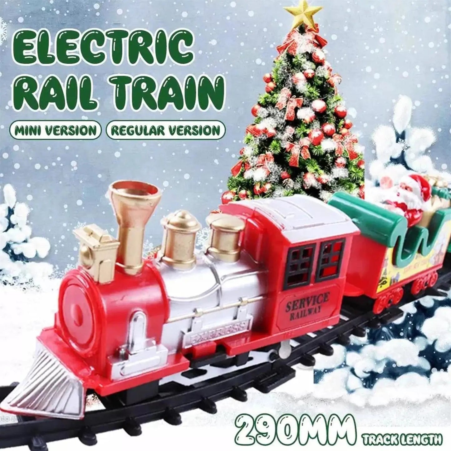 Festtags-Express – Der Weihnachtszug für dein Zuhause