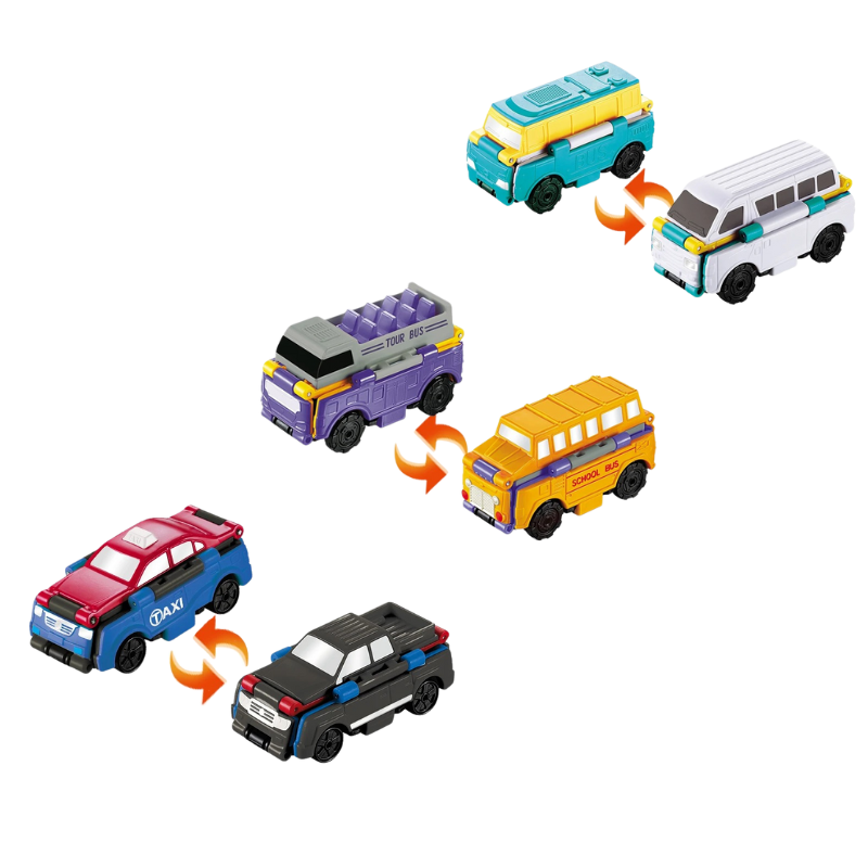 Kreatives Spielauto mit Beidseitigem Design
