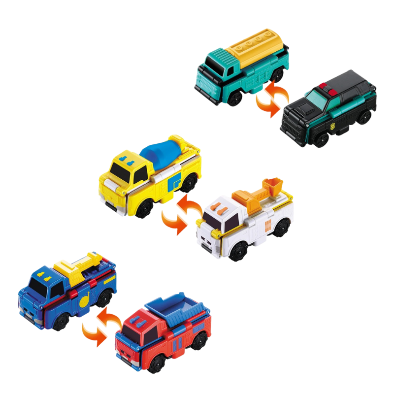 Kreatives Spielauto mit Beidseitigem Design