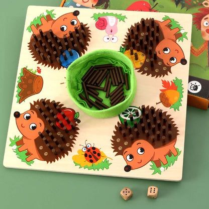 Sensorisches Igel Lernspiel für die Frühförderung