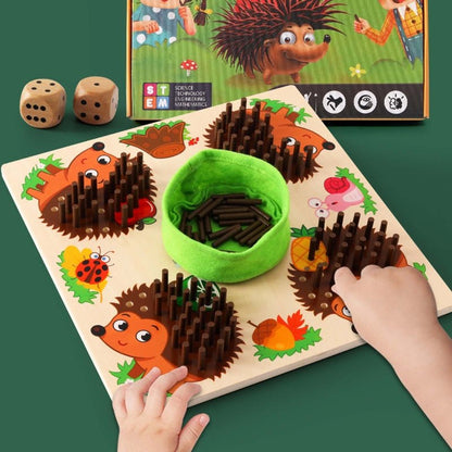 Sensorisches Igel Lernspiel für die Frühförderung