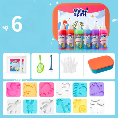 AquaZauber – Kreatives Wasser-Gel Bastelset für Kinder