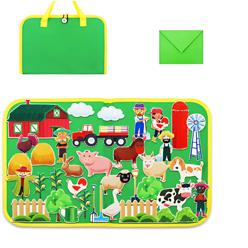 Kreatives Filz-Tierwelt-Set – Bastelspaß für kleine Entdecker