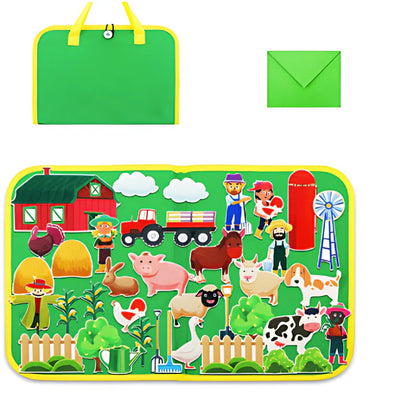 Kreatives Filz-Tierwelt-Set – Bastelspaß für kleine Entdecker