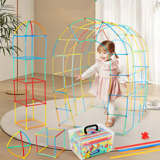 Montessori Stangenbausteine Set für Kinder