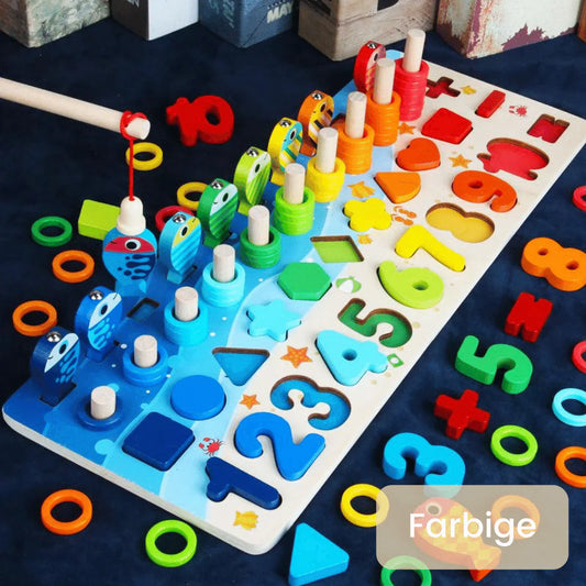 Spielerisch Lernen und Geschicklichkeit Fördern – Montessori-Holzspielbrett