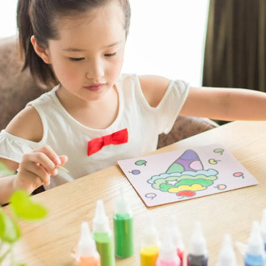 Kreativer Sandkunst-Spaß – Sandmalerei Set für Kinder