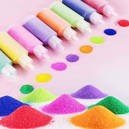 Kreativer Sandkunst-Spaß – Sandmalerei Set für Kinder