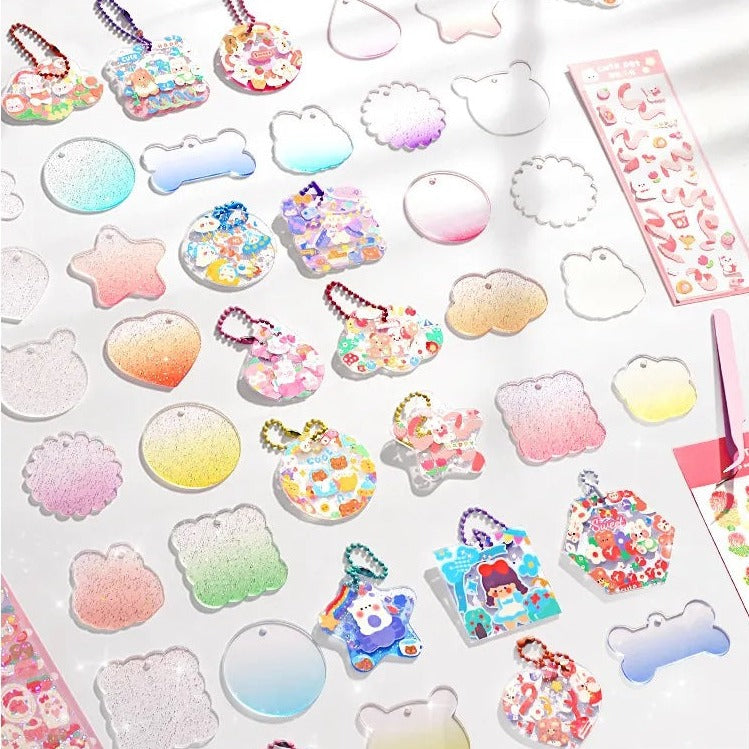 Kreatives 3D Sticker Bastelset für individuelle Designs