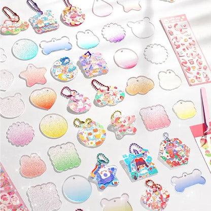 Kreatives 3D Sticker Bastelset für individuelle Designs