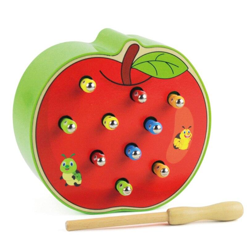 Faszinierender Angelspaß – Magnetisches Wurmspiel für Kinder