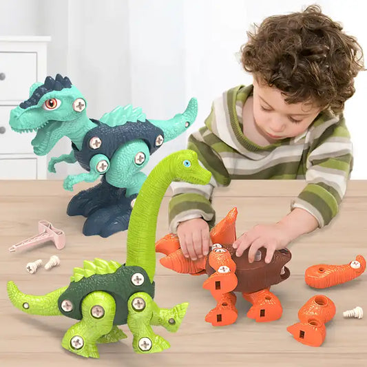 Dinosaurier Bauset mit Schraubenzubehör
