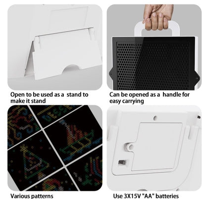 Kreatives LED-Lichtstecker Set – Magisches Leuchtspiel für dein Zuhause