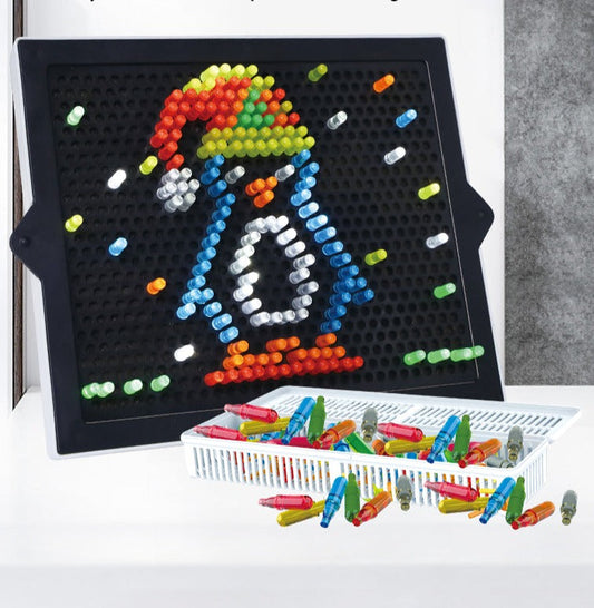 Kreatives LED-Lichtstecker Set – Magisches Leuchtspiel für dein Zuhause
