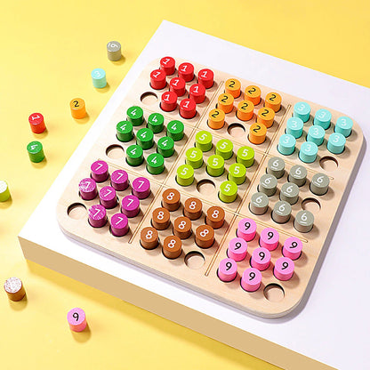 Herausfordernder Denksport – 3D-Holz-Sudoku
